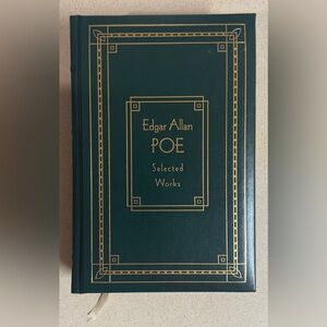 1985 Edgar Allan Poe Selected Works Deluxe Edition - Leather Bound